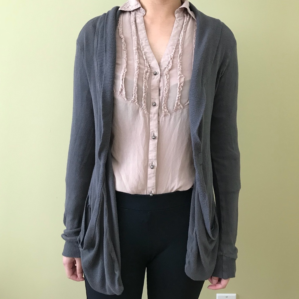 Grey Cardigan